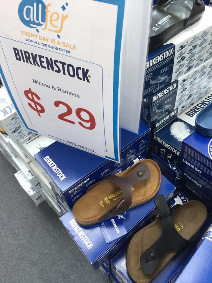 Birkenstock sandals available from S$29 