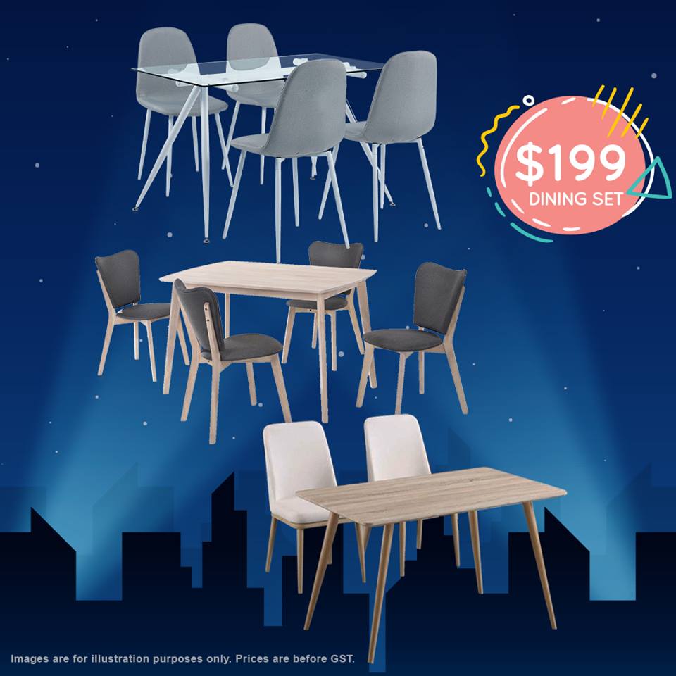 There's a onenightonly furniture clearance sale tonight at Tai Seng