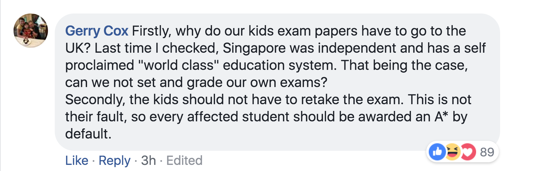 Are O level papers marked in Cambridge?