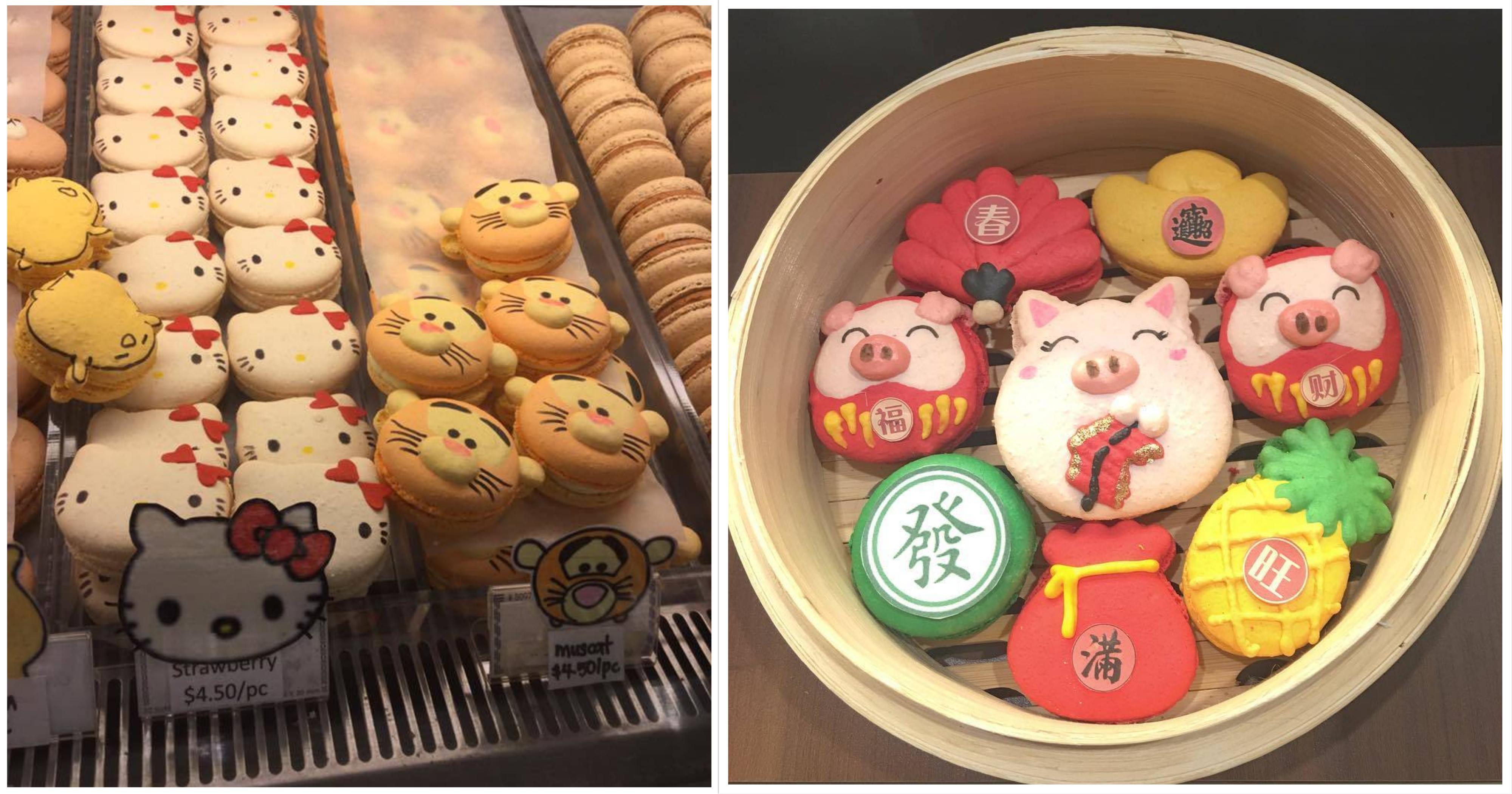 Bakery at Raffles City sells adorable macarons of your favourite cartoon  characters  - News from Singapore, Asia and around the world