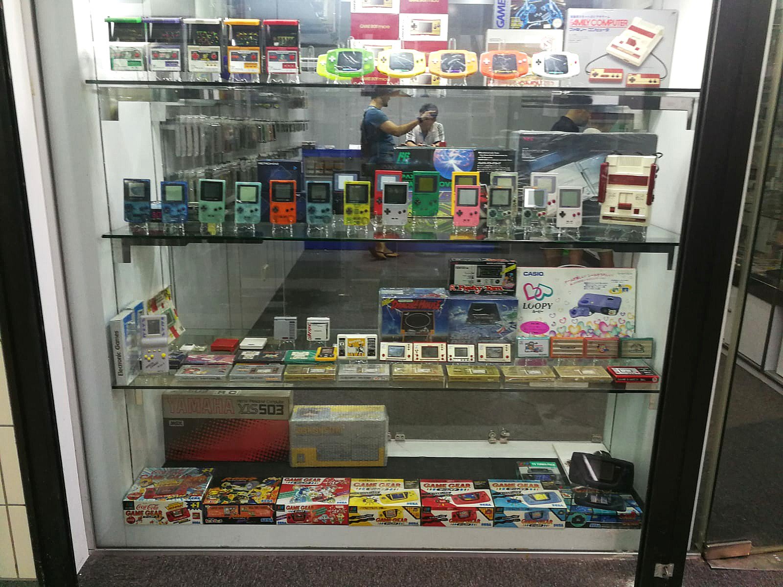 Sim Lim Square shop Retronutz selling retro games consoles