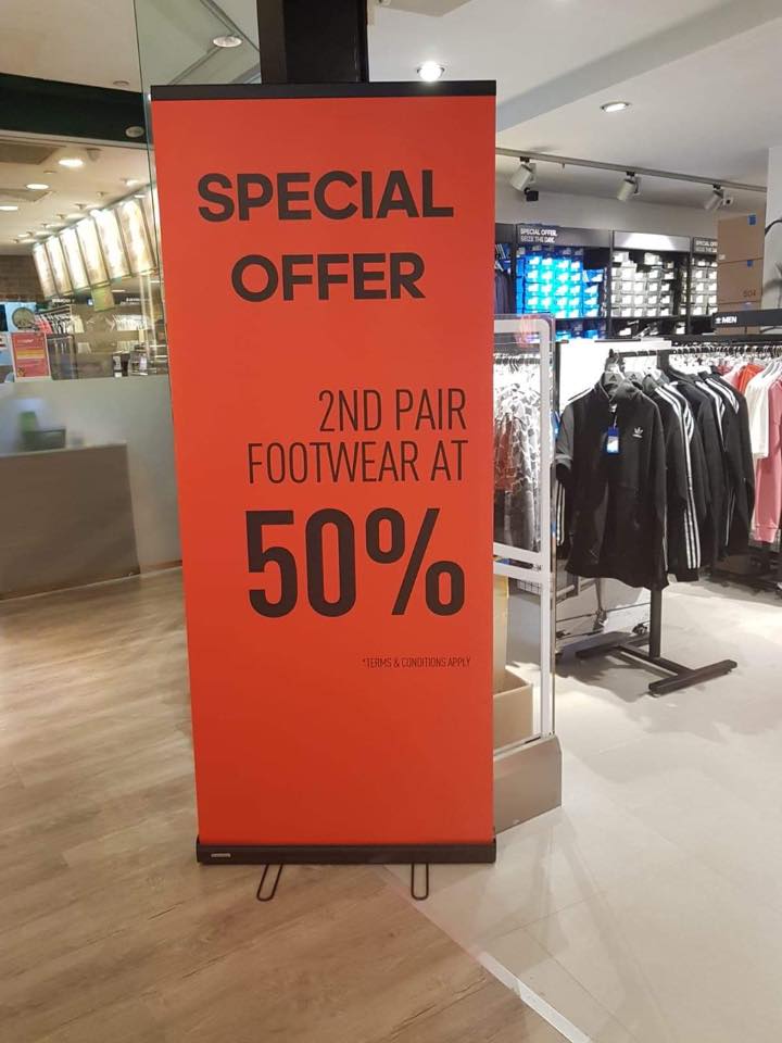 Adidas shoes going for S$35 S$75 at factory outlet in Velocity Novena, 2nd pair 50% off - Mothership.SG - News from Singapore, Asia and around the world