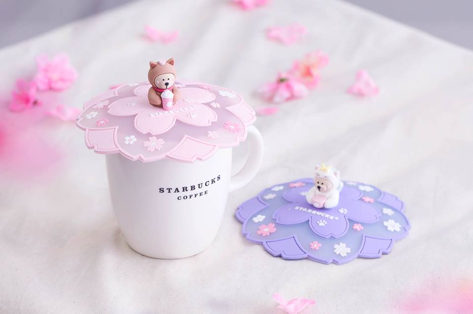 Sakura Bearista cup lids now available for S$18 at Starbucks S'pore ...