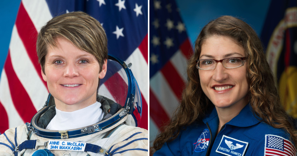 Historic all-women spacewalk cancelled due to lack of sizes for space ...