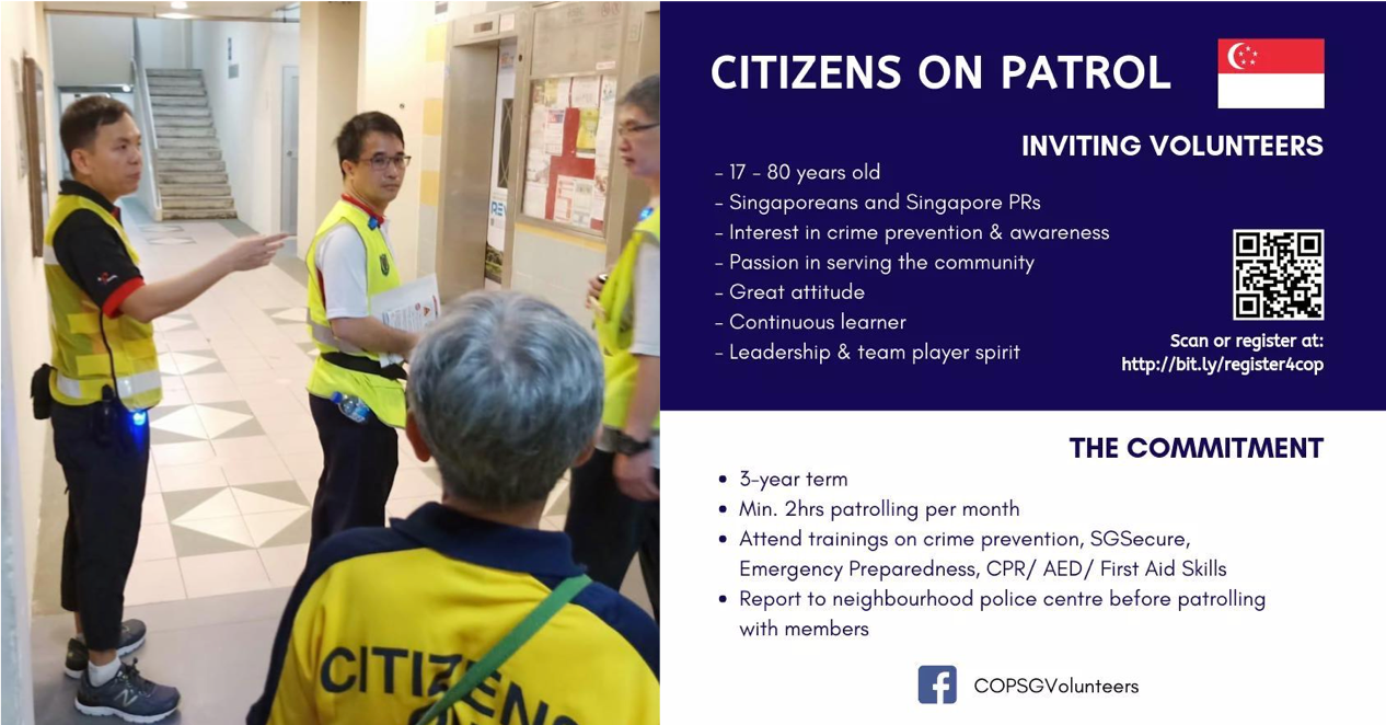 Citizens On Patrol Looking For Volunteers, 17 To 80 Year Olds Welcome ...