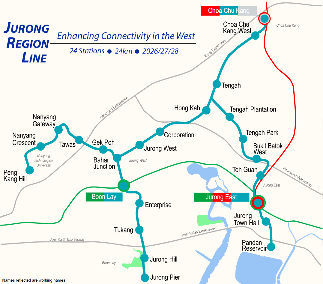 New system map shows MRT lines once entirely in effect by 2030, NTU to ...