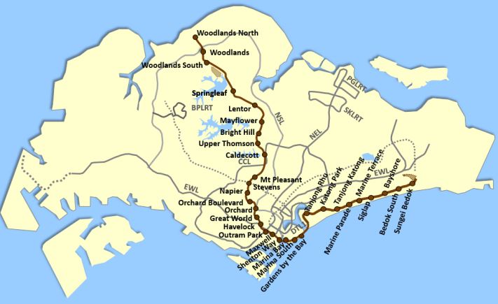 New System Map Shows Mrt Lines Once Entirely In Effect By 2030 Ntu To