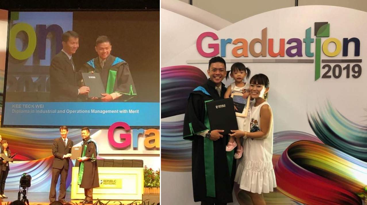 Republic Poly dropout returns to study diploma, graduates as ...