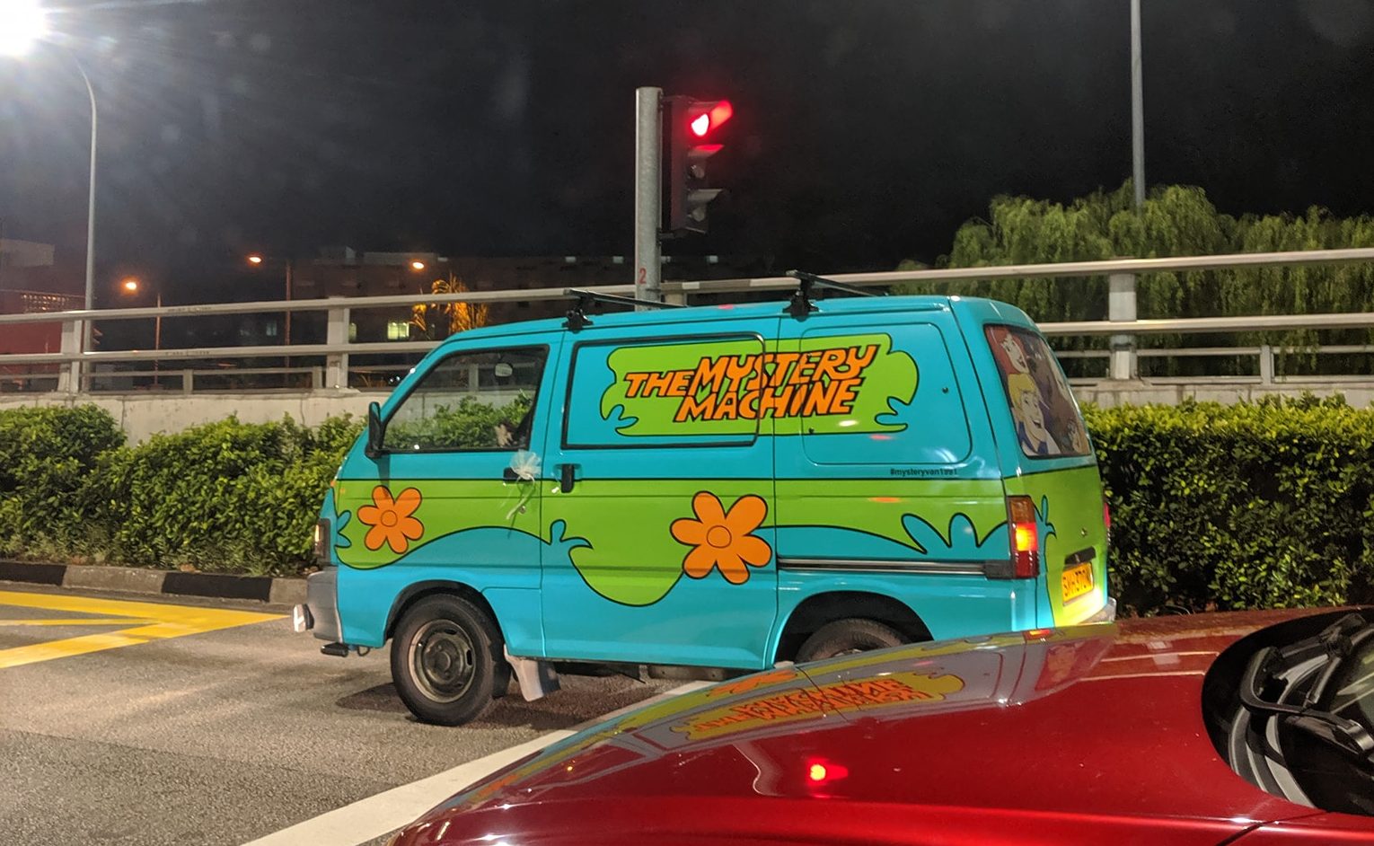 Real-life Mystery Machine from 'Scooby-Doo' spotted on S'pore roads