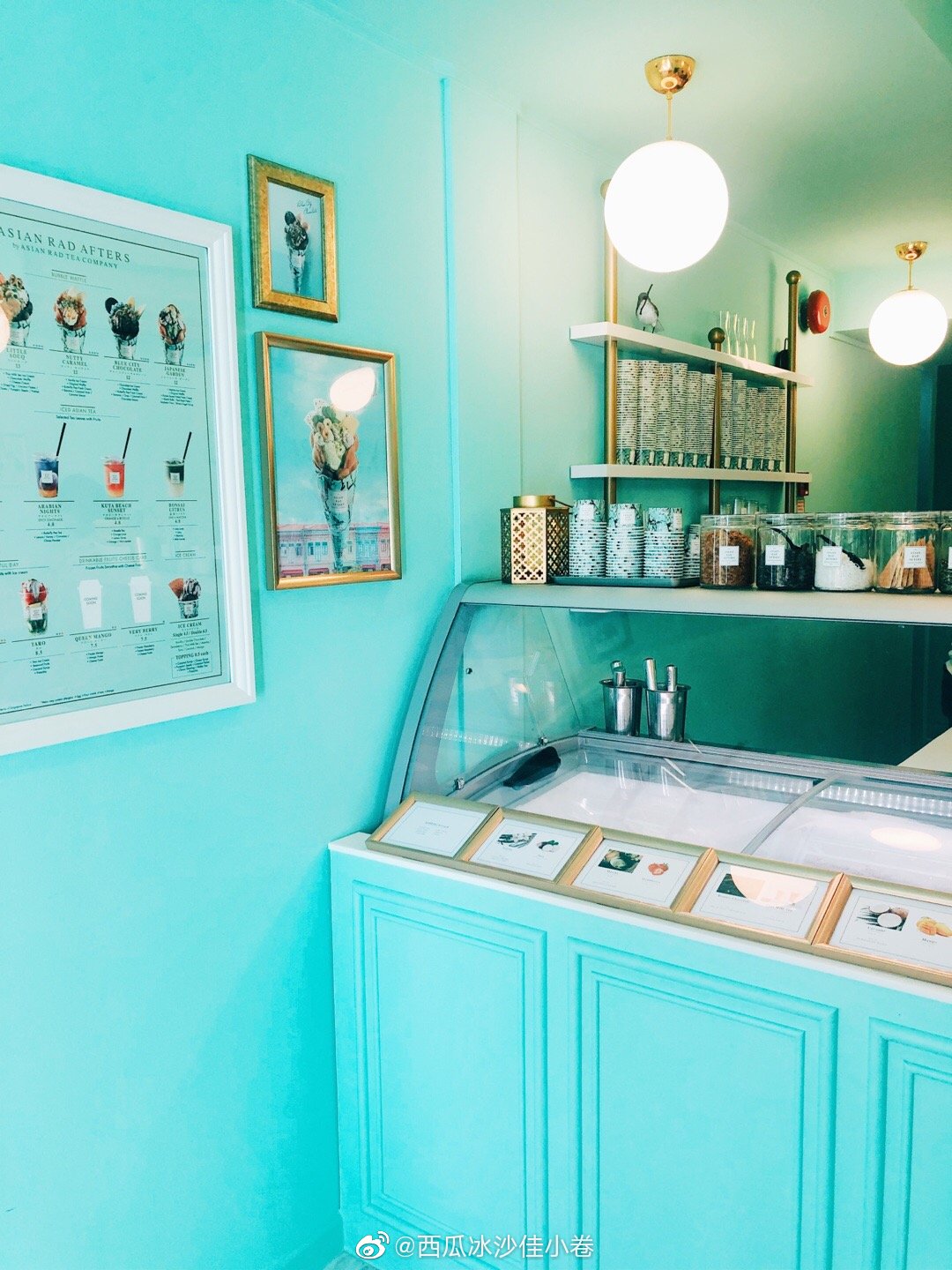 Japanese dessert shop in tiffany blue Bugis shophouse sells 'bubble ...