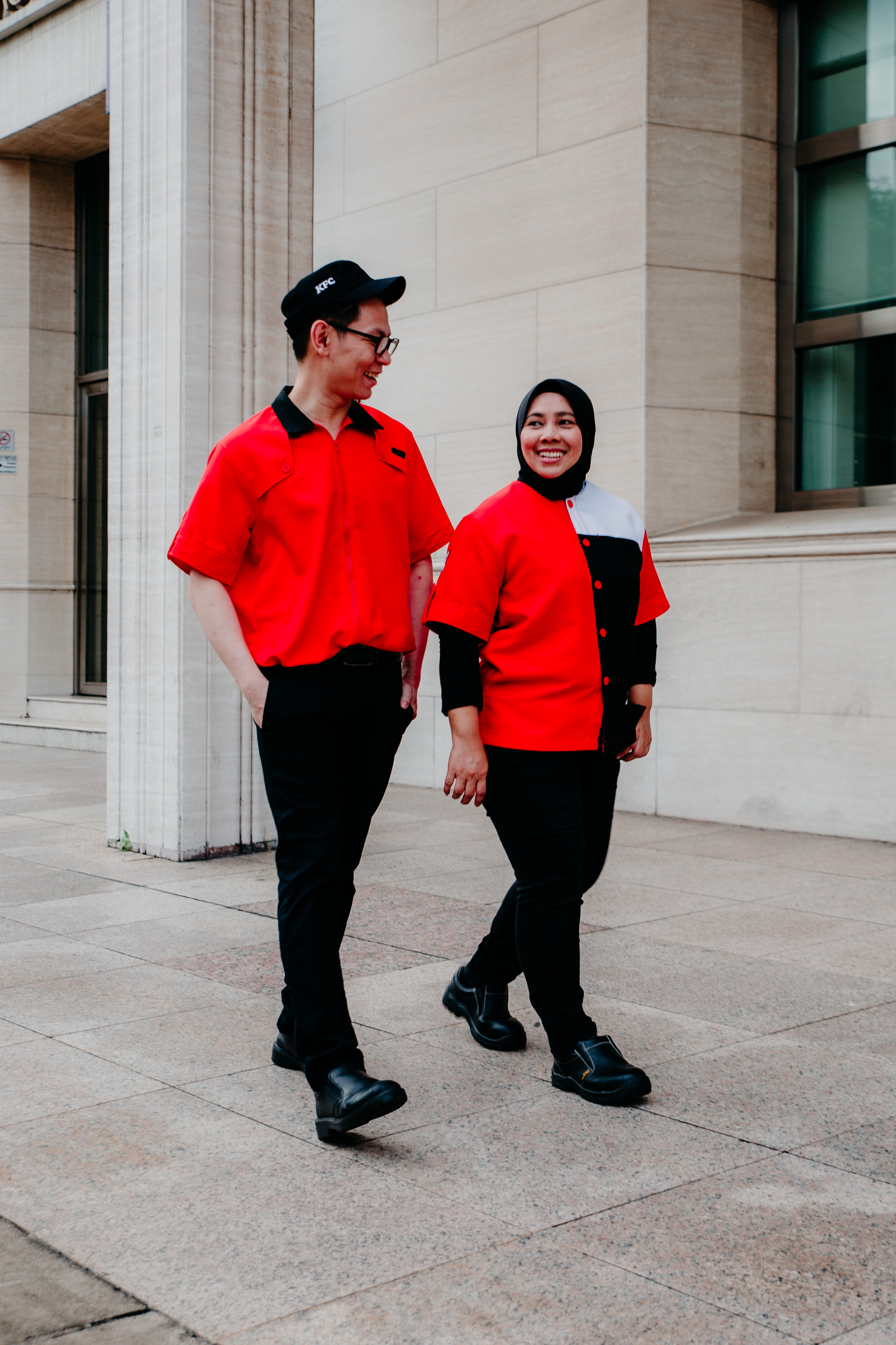 KFC S'pore collaborates with fashion designer to create new chic