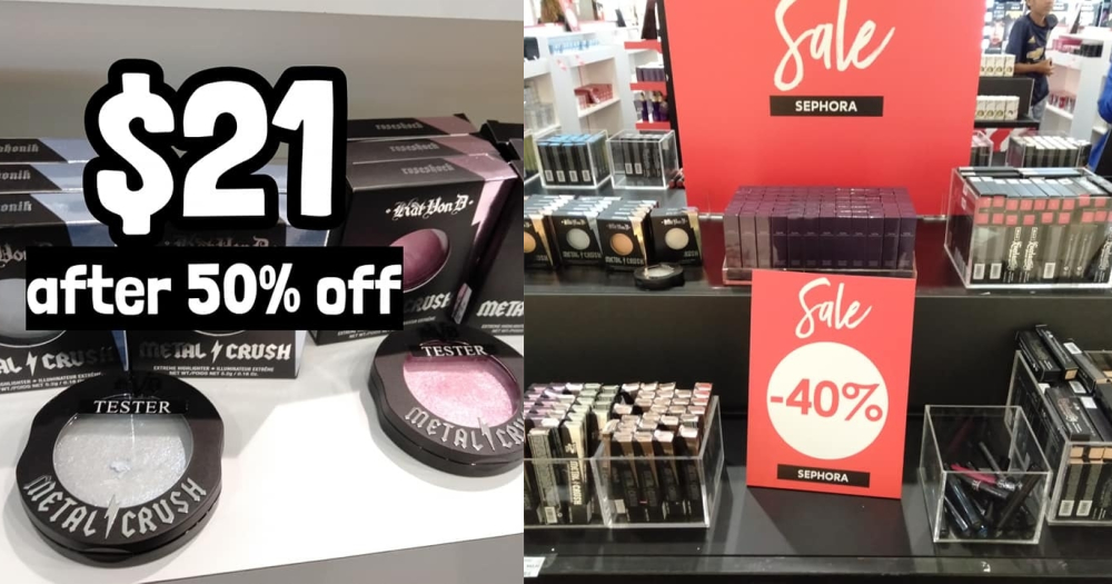 Sephora 50 Percent Off Sale, Brisbane