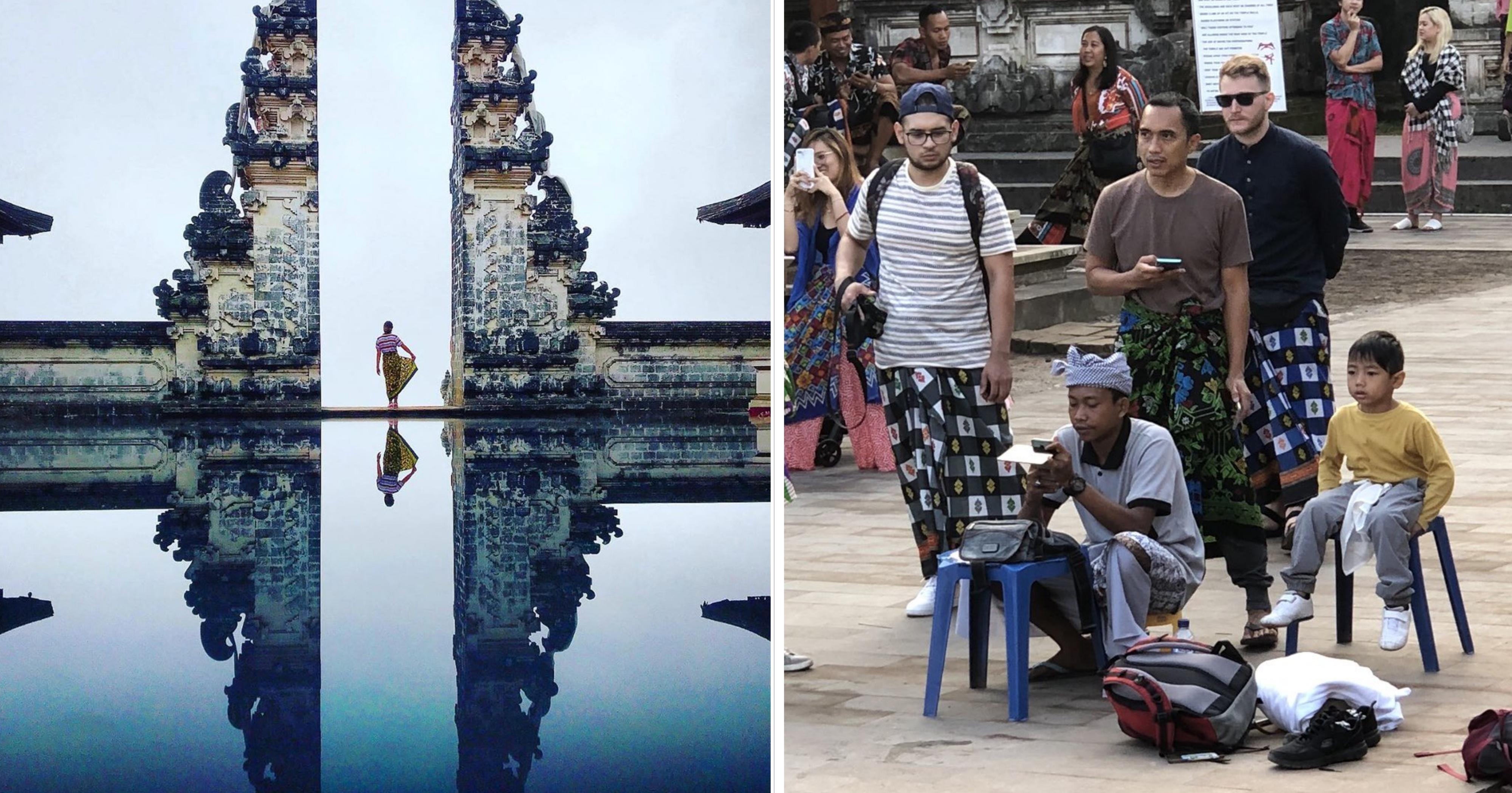 Popular Instagram Hotspot In Bali Gates Of Heaven Turns Out To Be Sheet Of Glass Visual Trickery Mothership Sg News From Singapore Asia And Around The World