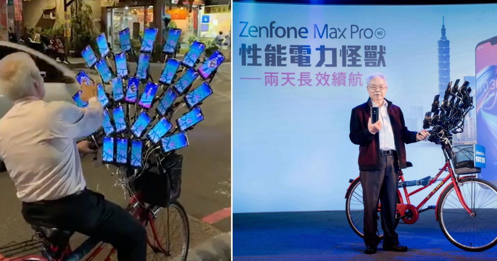Taiwanese Grandpa Who Plays Pokemon Go On 30 Phones Becomes Asus Zenfone Ambassador Mothership Sg News From Singapore Asia And Around The World