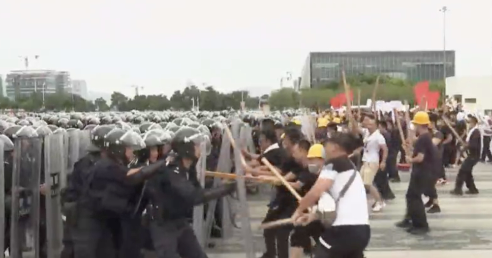 Chinese police hold riot drills in Shenzhen with scenes similar to Hong ...