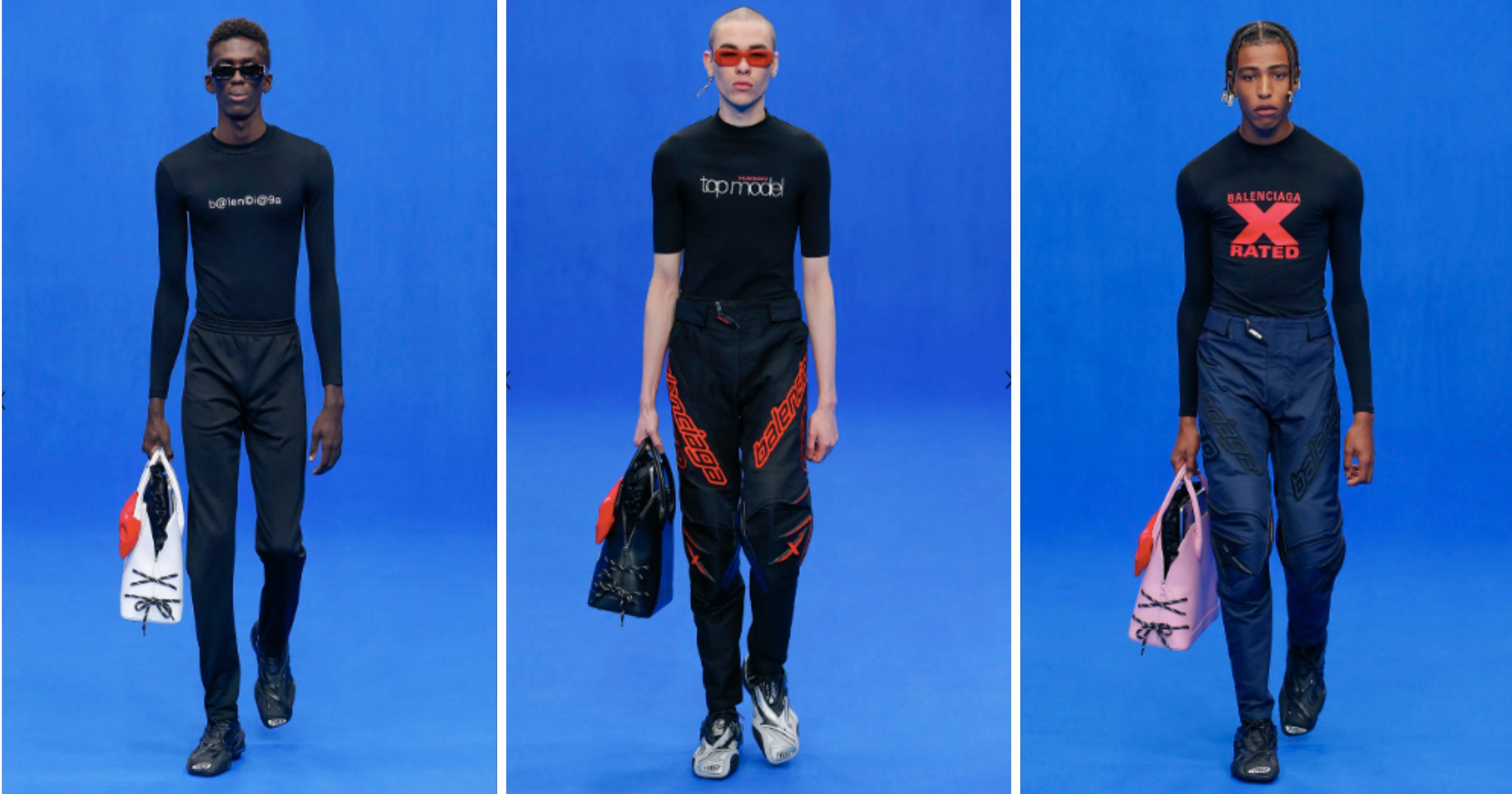 Paris Fashion Week: Balenciaga Hello Kitty Bags Carried by Male Models