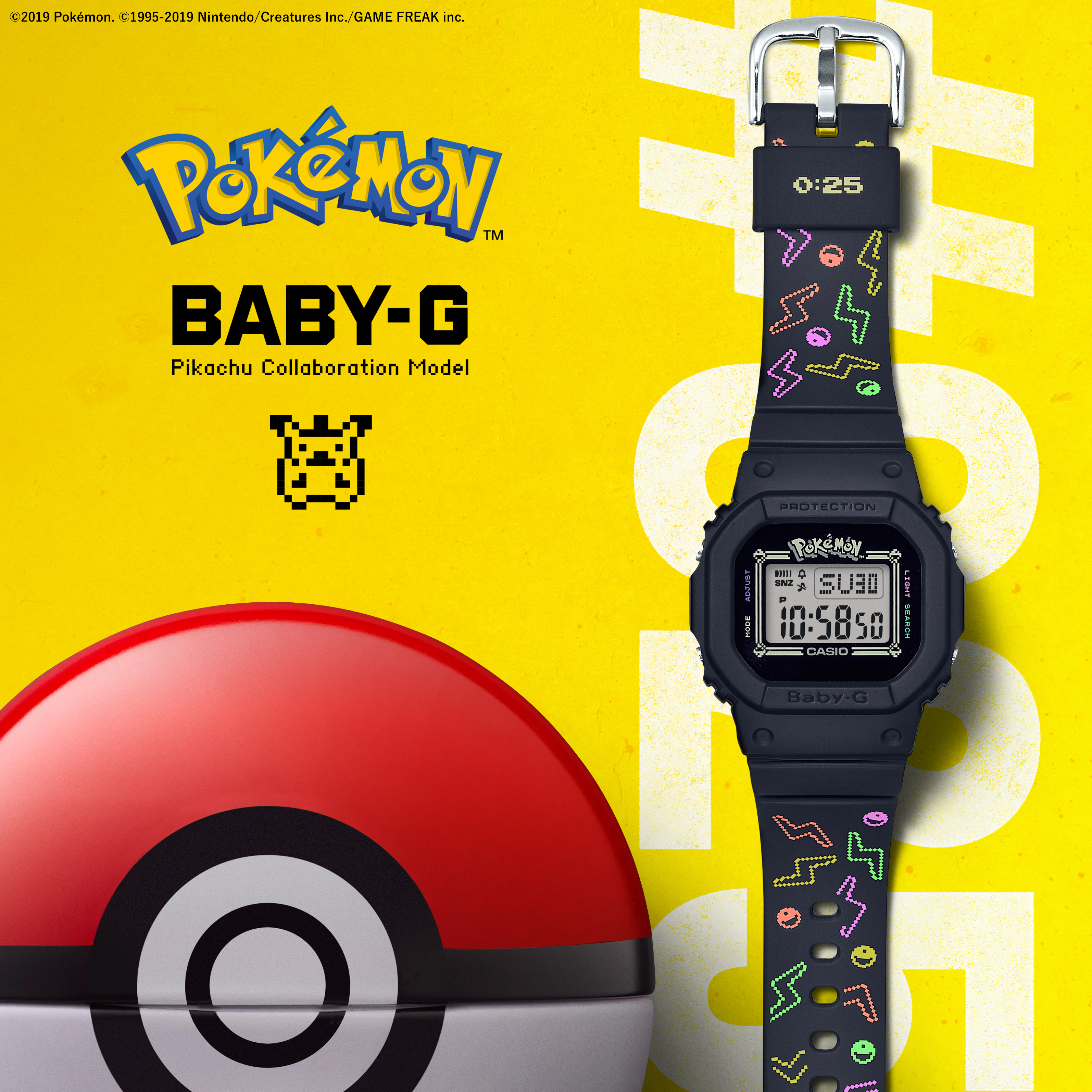 Pokemon Pikachu Gold Mesh Watch - Entertainment Earth