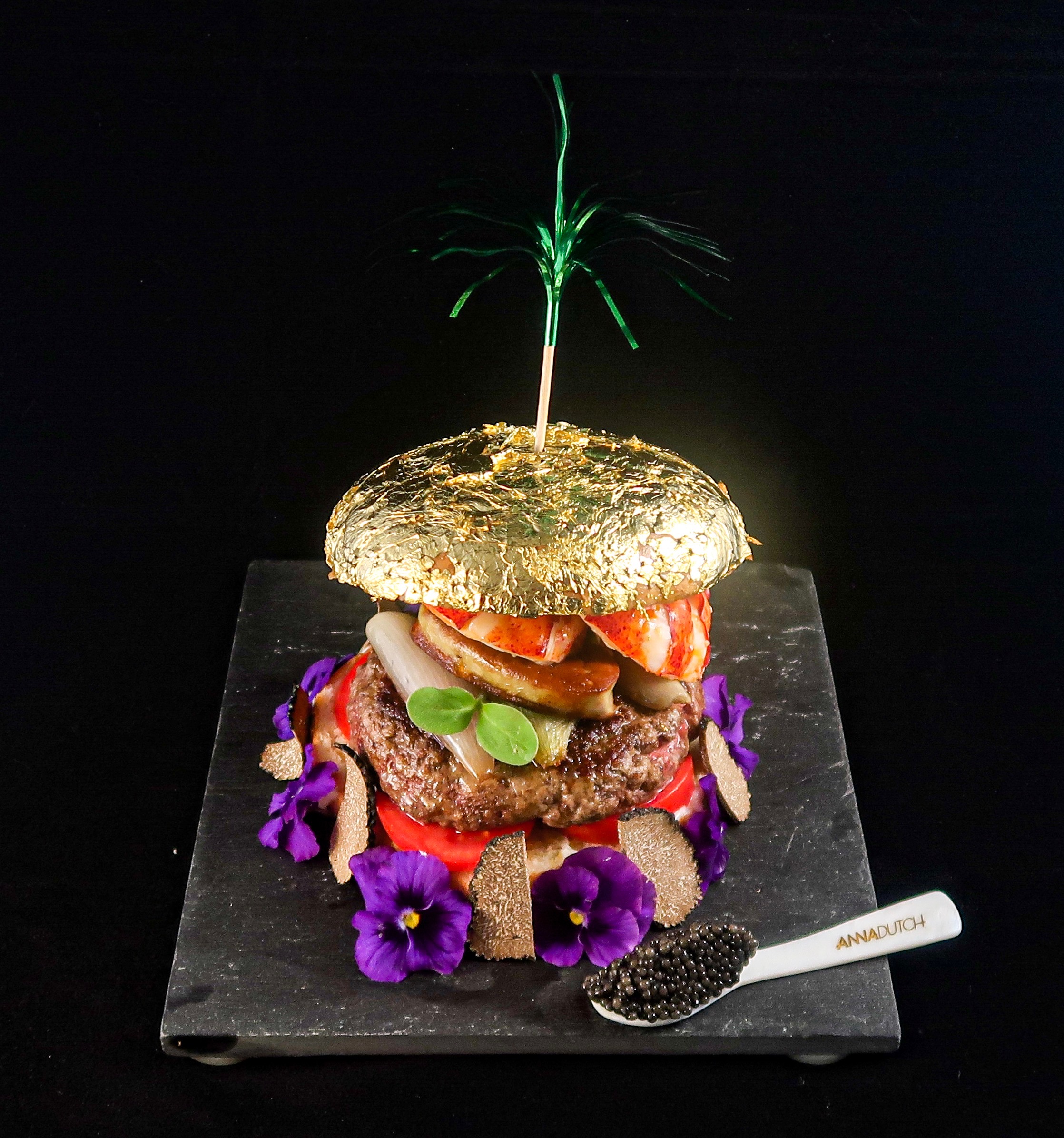 'S'pore's most expensive burger' with 24karat covered buns available