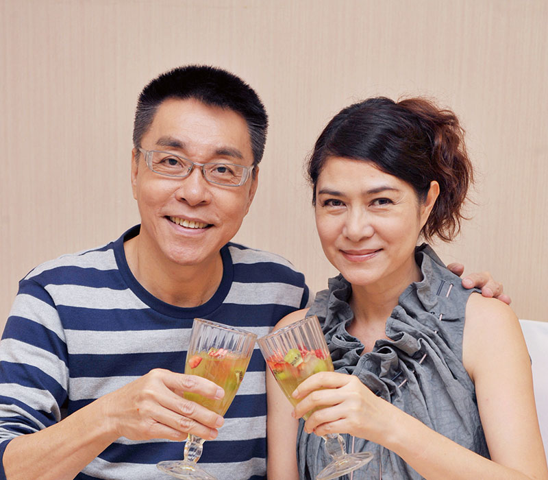 Chen Shucheng and his wife.