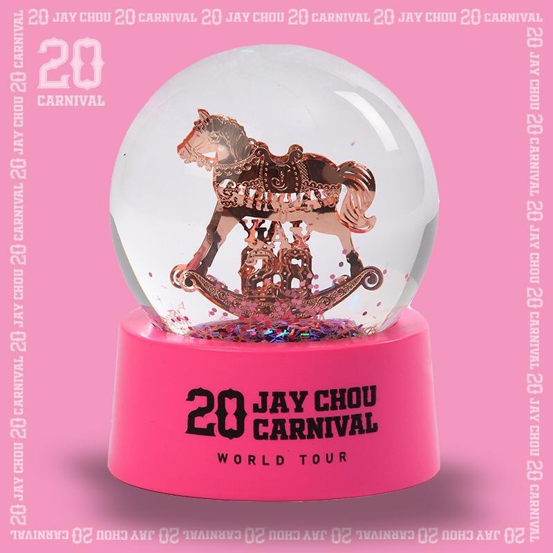 Jay 20 crystal ball in pink