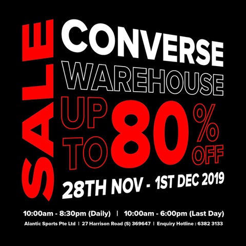 Converse factory hot sale sale 2019