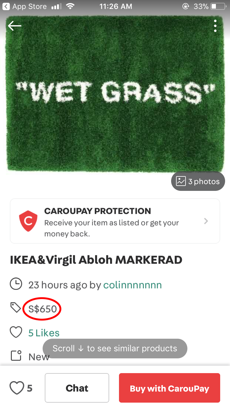 Sold-Out Items From Ikea's Markerad Collection Now On Carousell