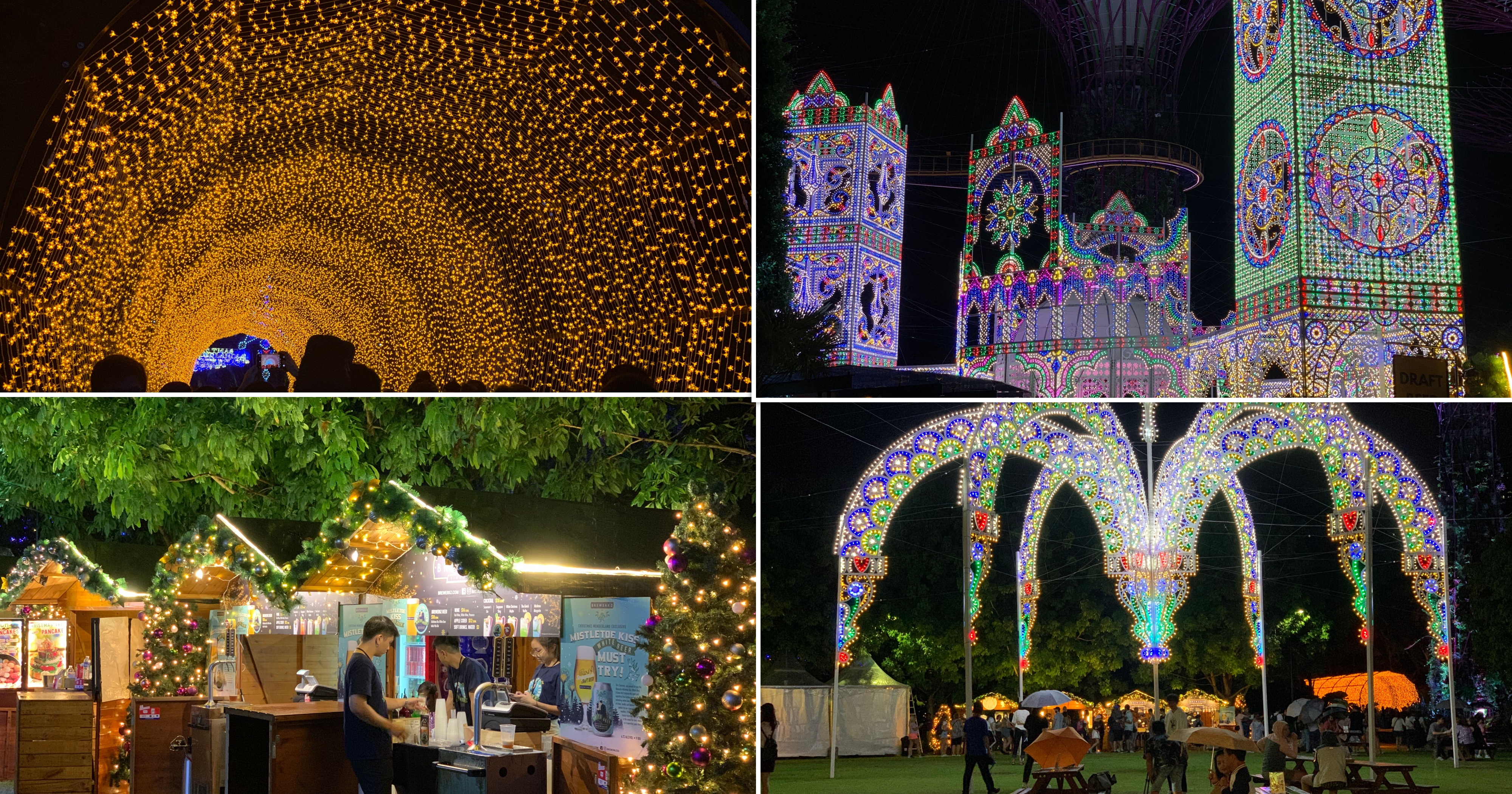 First Look At Gardens By The Bay S Christmas Wonderland New Light Sculptures Festive Market More Mothership Sg News From Singapore Asia And Around The World