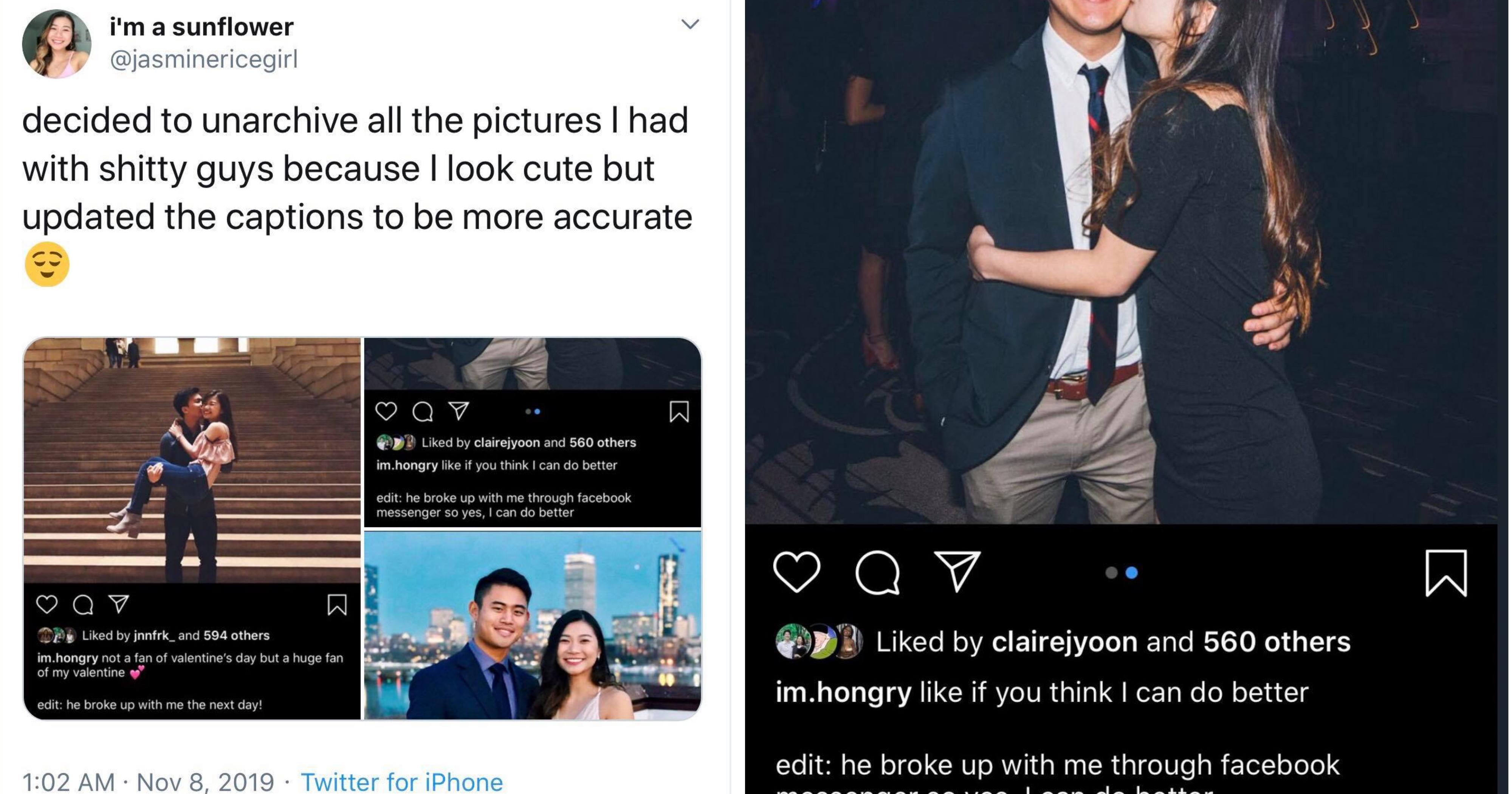 Woman In S Pore Edits Past Instagram Posts With Exes To Reflect