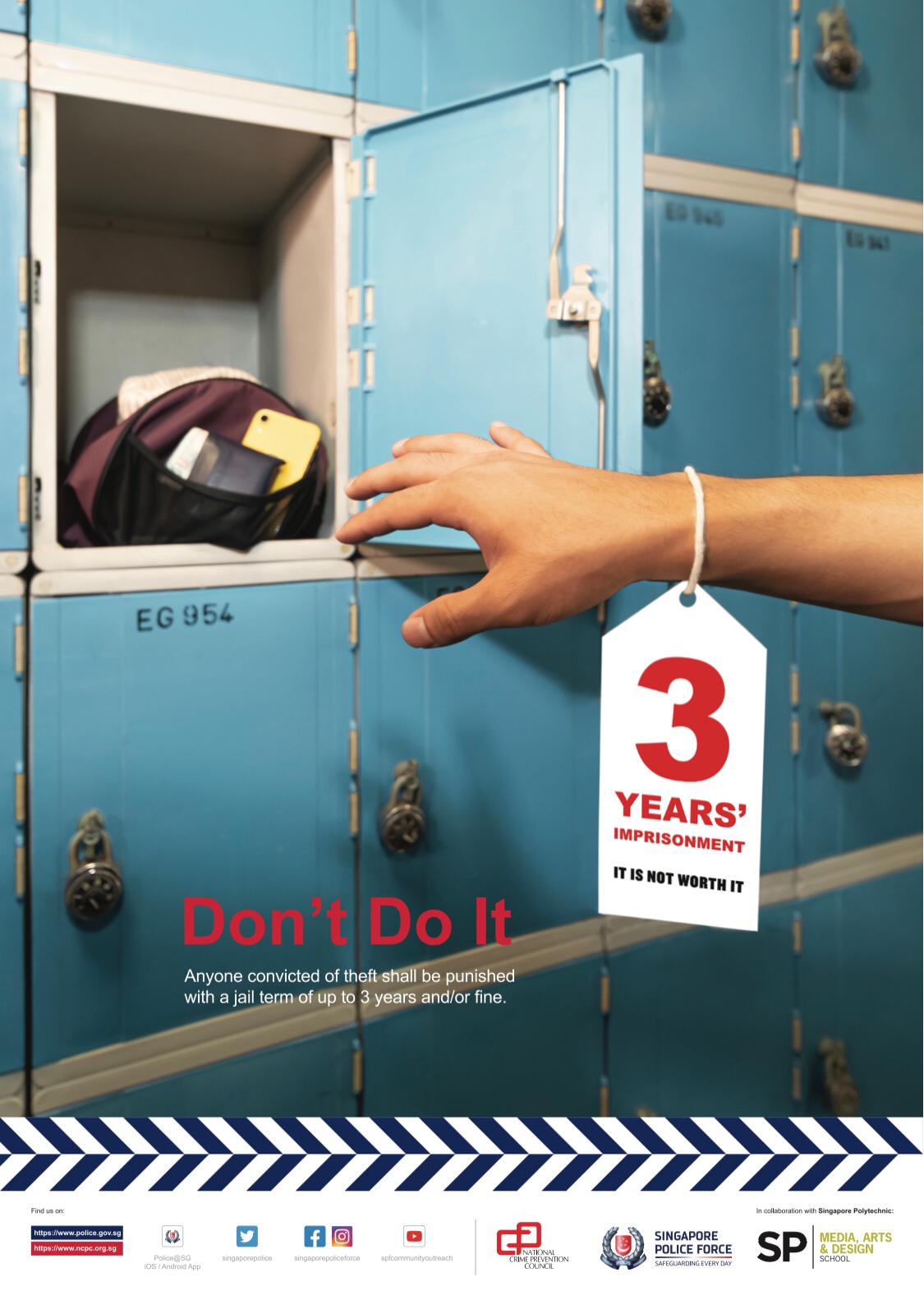 police crime prevention poster