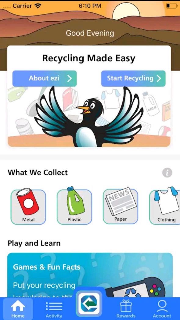 sembcorp recycling ezi app