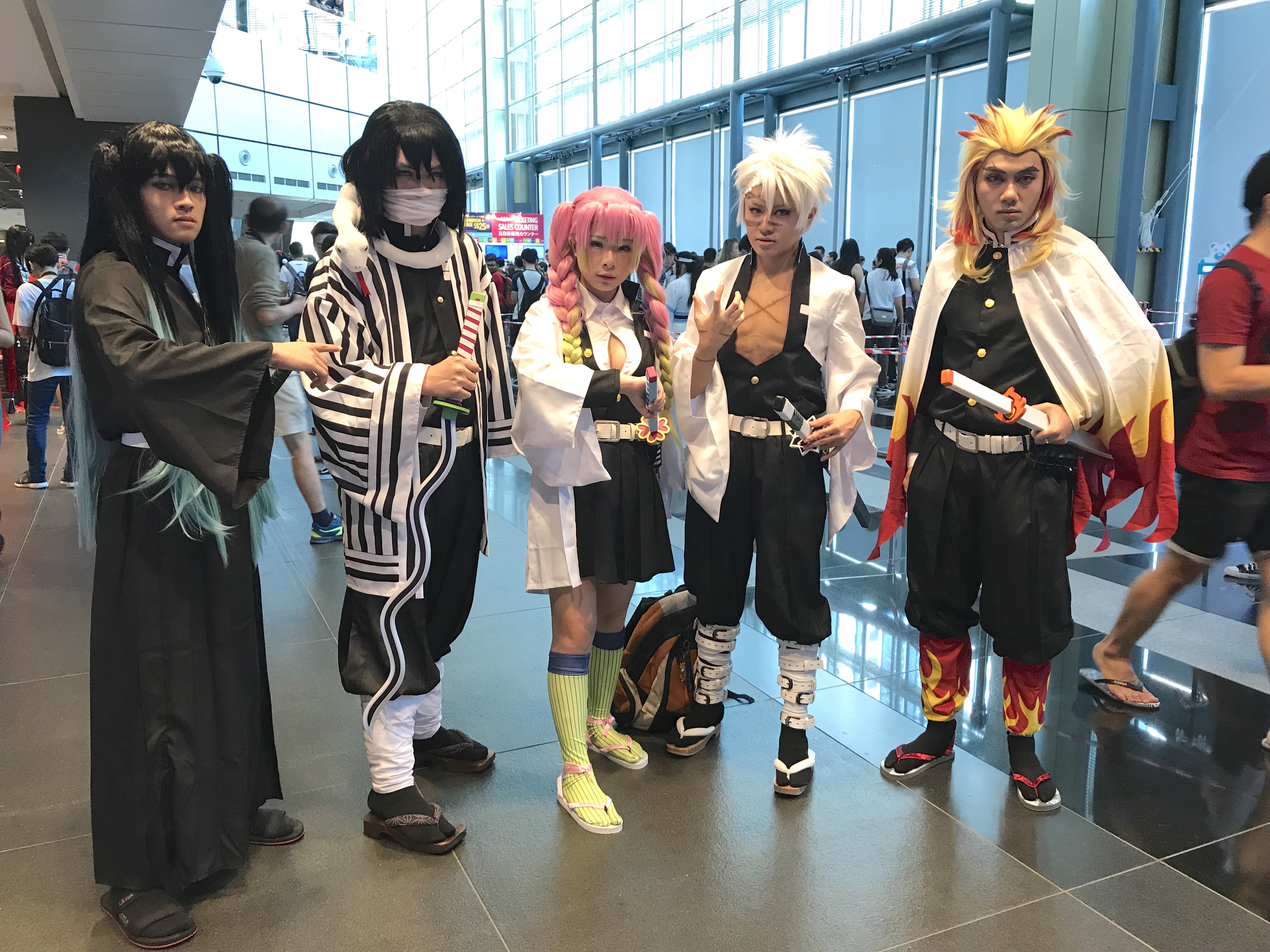 group cosplays yaaaay [Demon Slayer extras] by CNeko-chan on