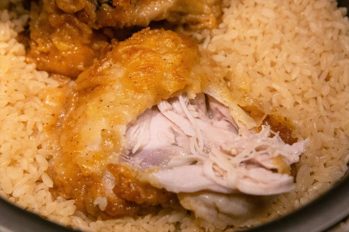 KFC chicken rice