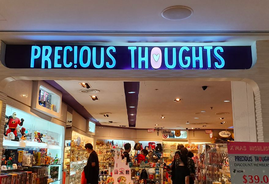 Precious Thoughts gift store located in Raffles City