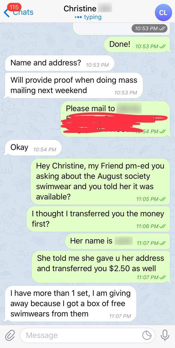 Woman, 22, allegedly cheated 60 people of postage fees on S'pore ...