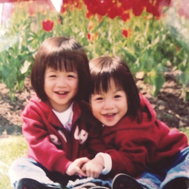 image of chloe and chantelle as children