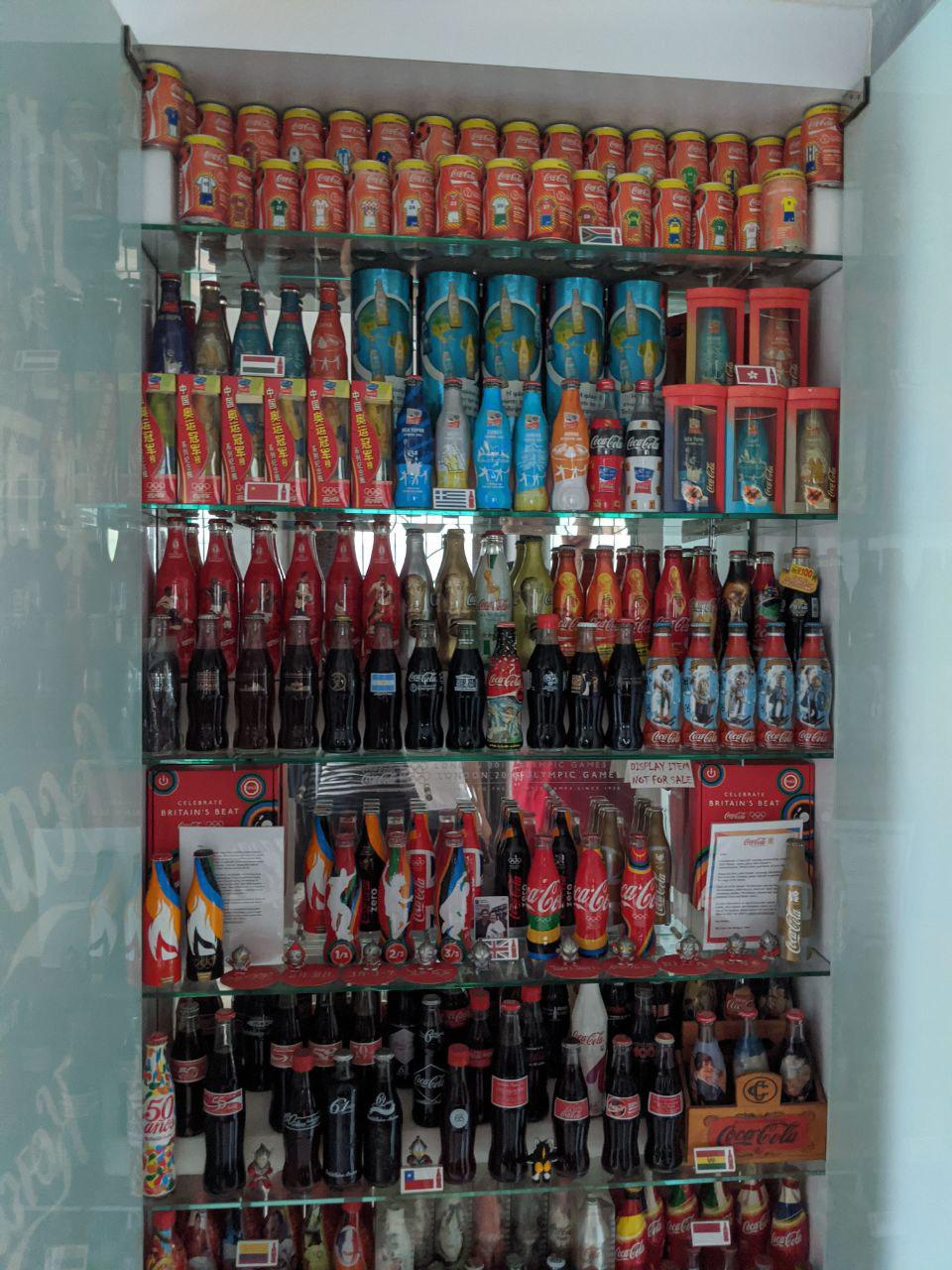 coke collector singapore cabinet