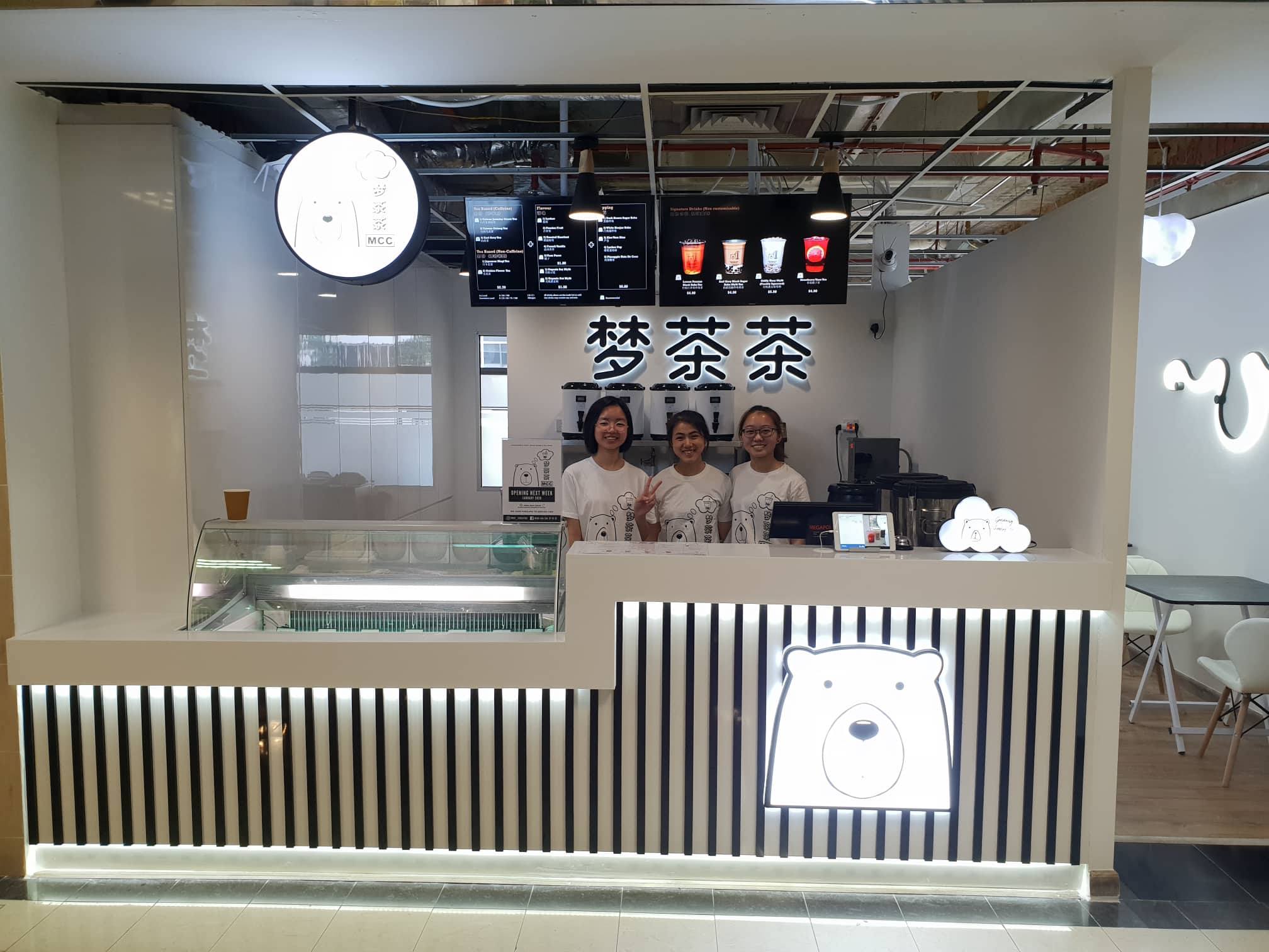 Vegan bubble tea shop served with plant based milk opening at