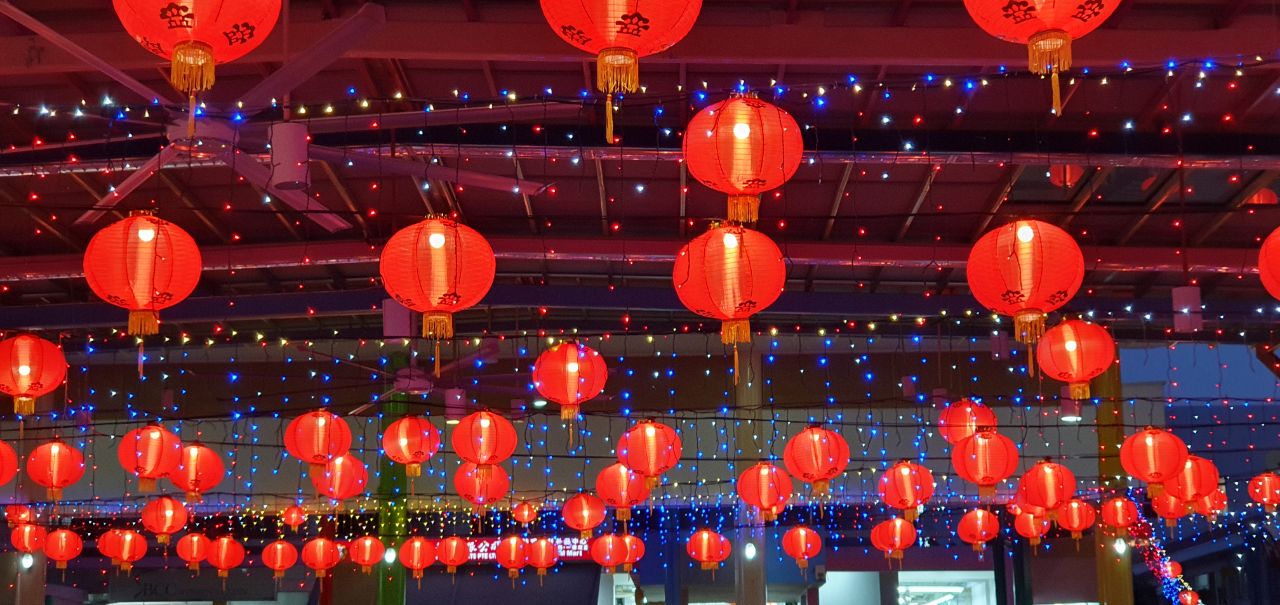 CNY bazaar at Ang Mo Kio Town Centre has HK & Taiwan goodies, festive