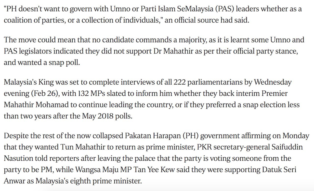 Pakatan Harapan nominated Anwar as PM: M'sian media 