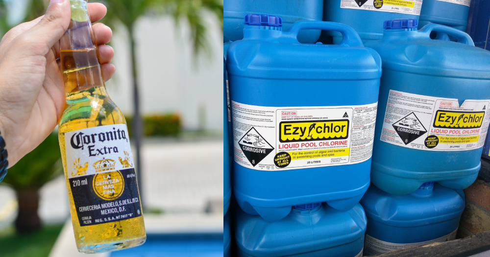 No, spraying yourself with alcohol & chlorine won't help you fight the