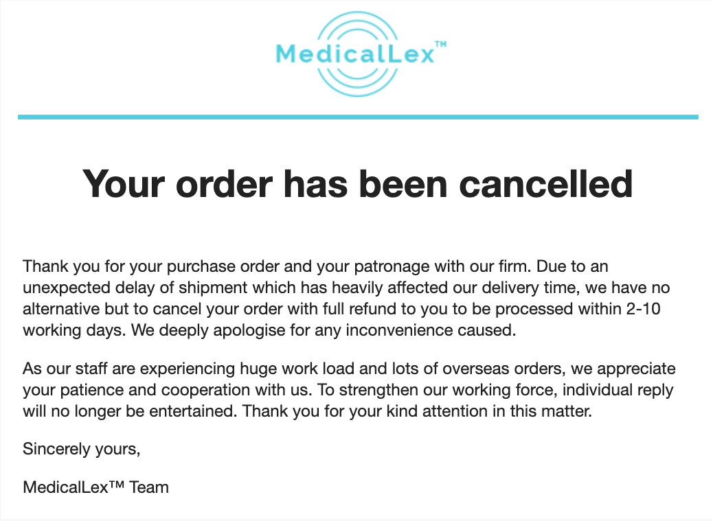 medicallex scam