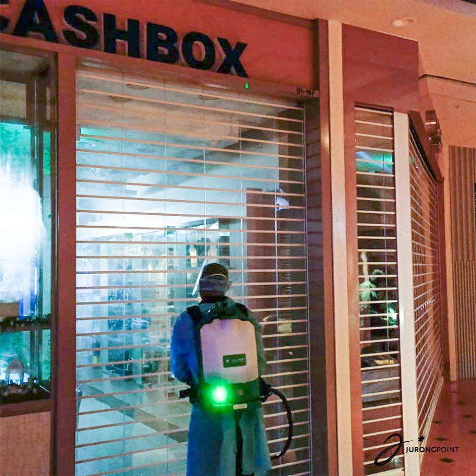 Jurong Point confirms Cash Box staff Covid19 positive, disinfects