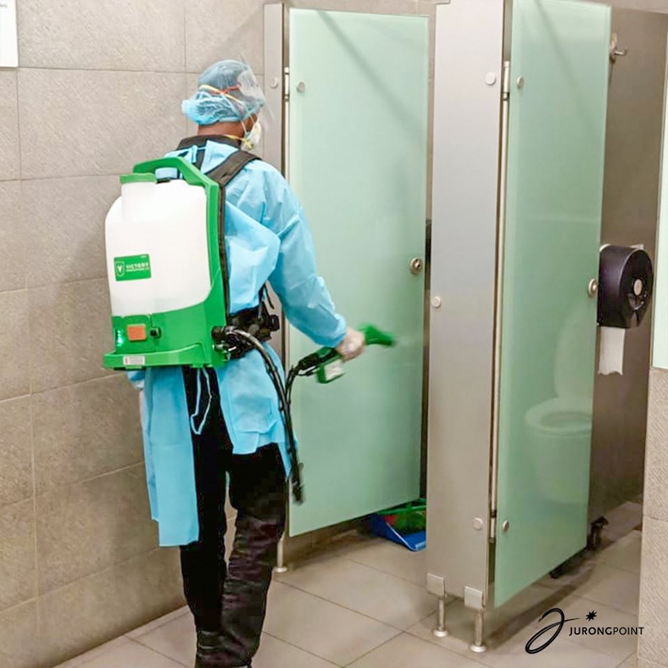 Jurong Point confirms Cash Box staff Covid19 positive, disinfects