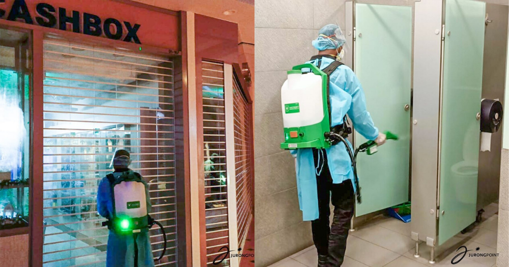 Jurong Point confirms Cash Box staff Covid19 positive, disinfects
