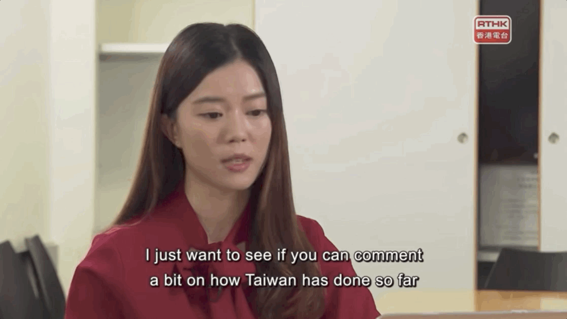WHO official hangs up call Taiwan