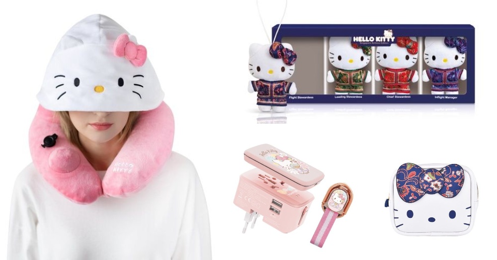 Neck pillow hello outlet kitty