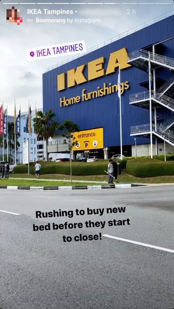 Massive queues & crowds form at Ikea S'pore before it closes from April 7 - Mothership.SG - News ...