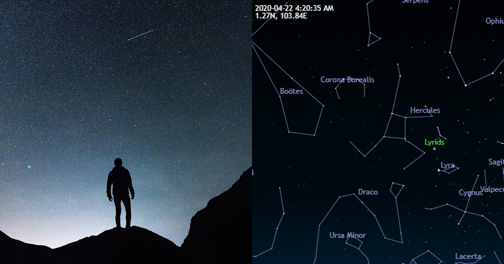 Lyrid meteor shower happening this week, peak showers can be seen from