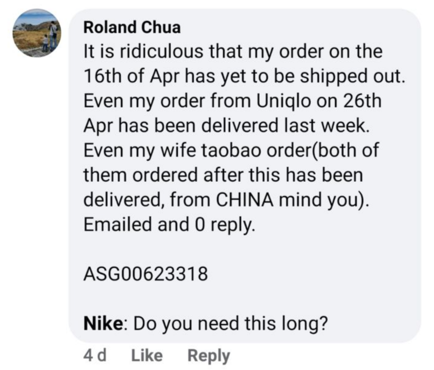 adidas delayed shipping