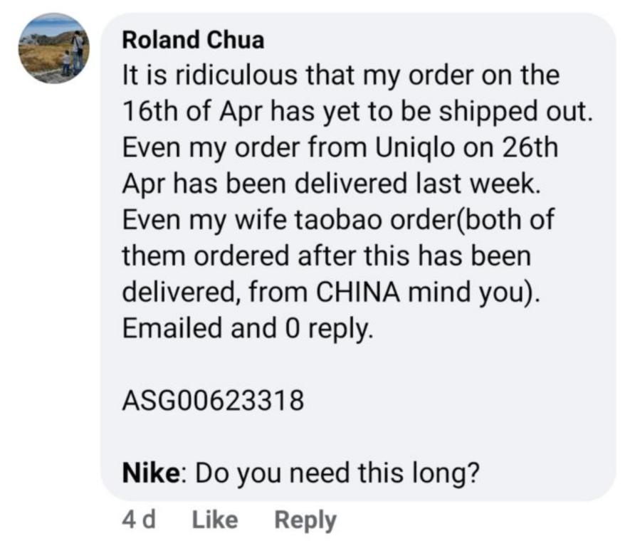 adidas order not shipped